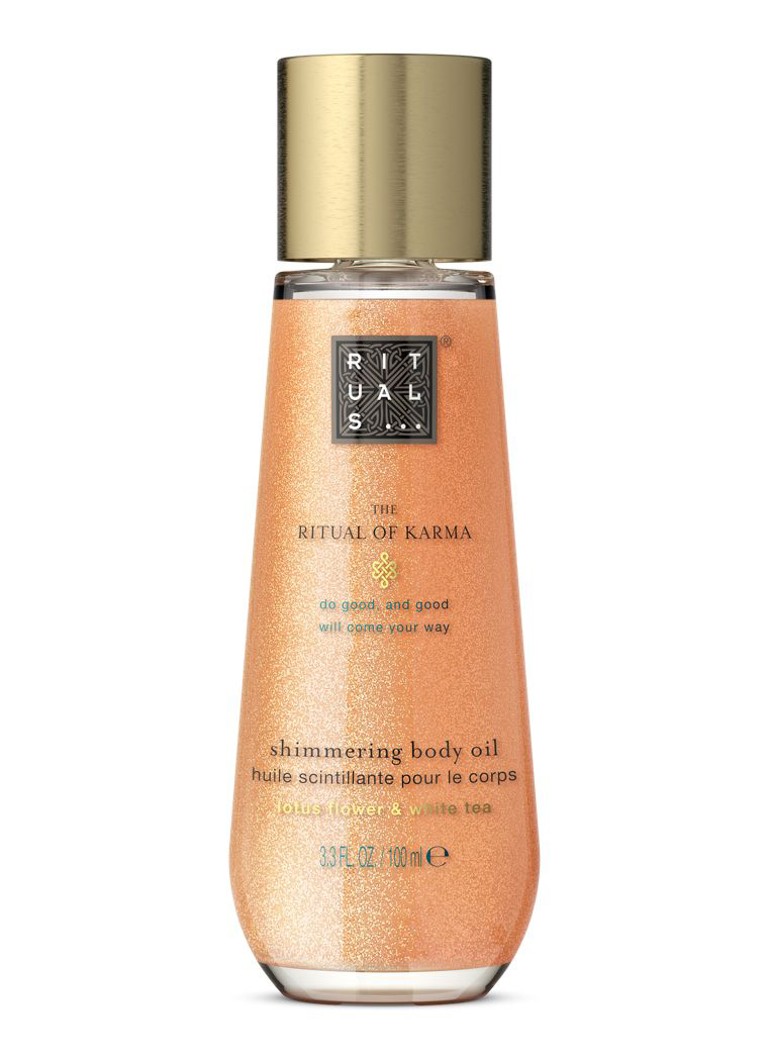 Rituals The Ritual of Karma Shimmering Body Oil - glanzende huidolie 100ml Verzorging - Deal