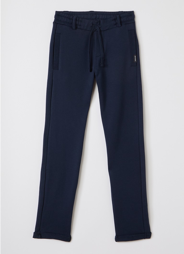 Retour Jeans Jongens Ben tapered fit joggingbroek in de kleur Donkerblauw, maat: 13/14J