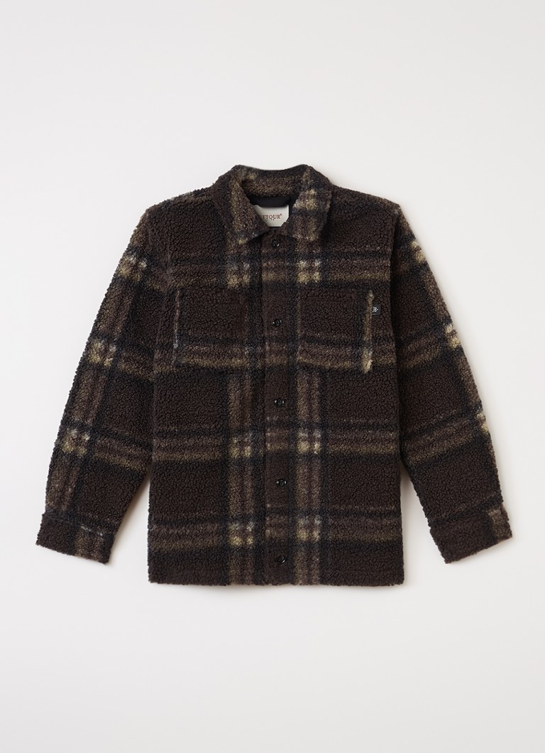 Retour Jeans Jongens Brody jack van teddy in de kleur Donkerbruin, maat: 116