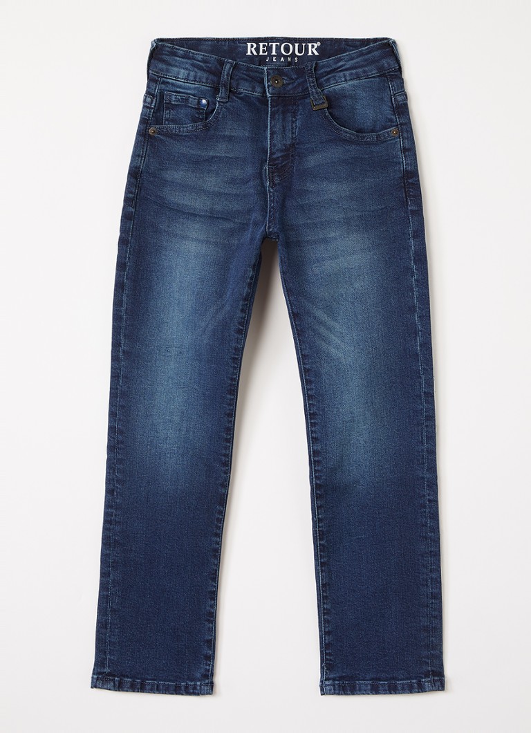 Retour Jeans Slim fit jeans met steekzakken in de kleur Indigo, maat: 176
