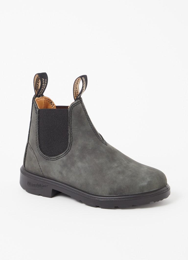 Blundstone Meisjes 1325 chelsea boot van leer in de kleur Zwart, maat: 30/31