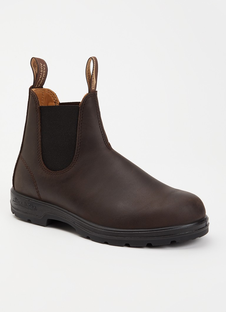Blundstone Dames 2340 chelsea boot van leer in de kleur Donkerbruin, maat: 40