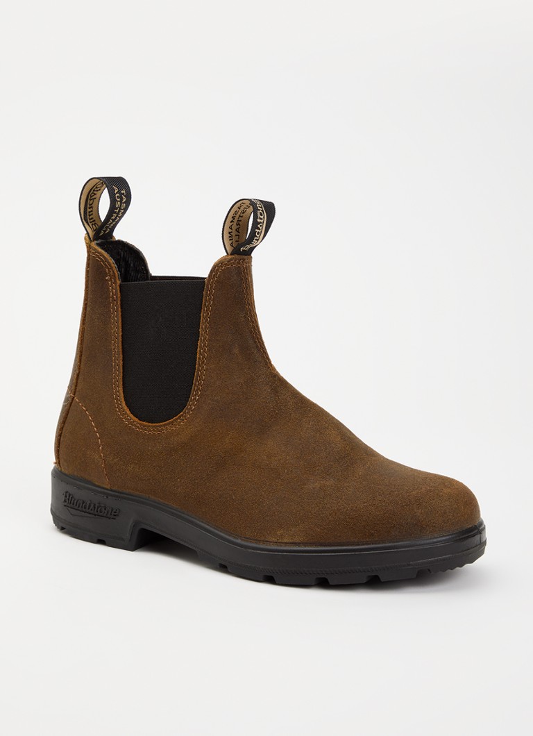 Blundstone Dames Original chelsea boot van leer in de kleur Donkerbruin, maat: 41