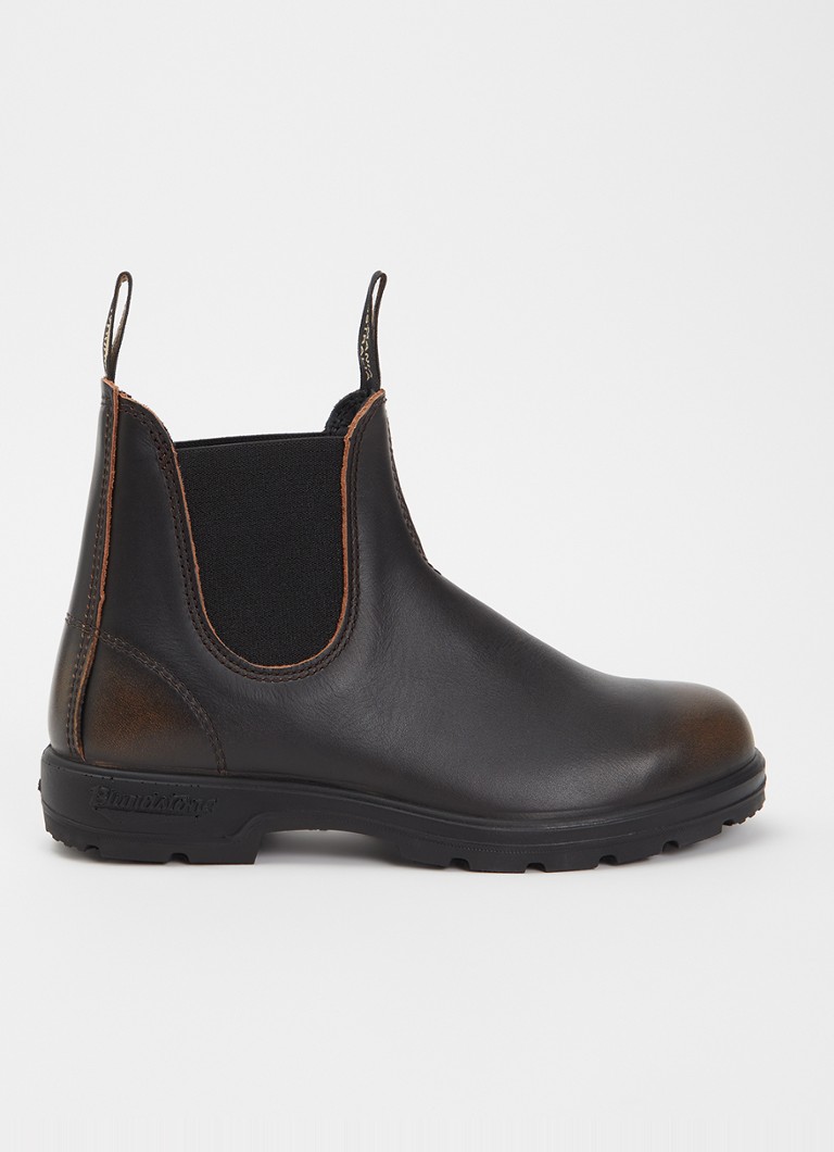 Blundstone Dames 2440 chelsea boot van leer in de kleur Donkerbruin, maat: 40