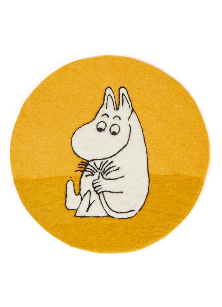 Klippan Moomin zitkussen Ø34 cm Mosterd - Deal