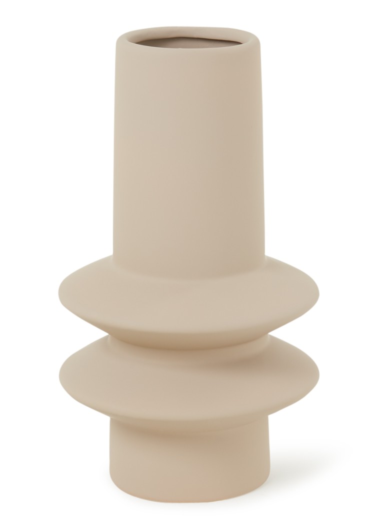 Bloomingville Isold vaas 22 cm Zand - Deal