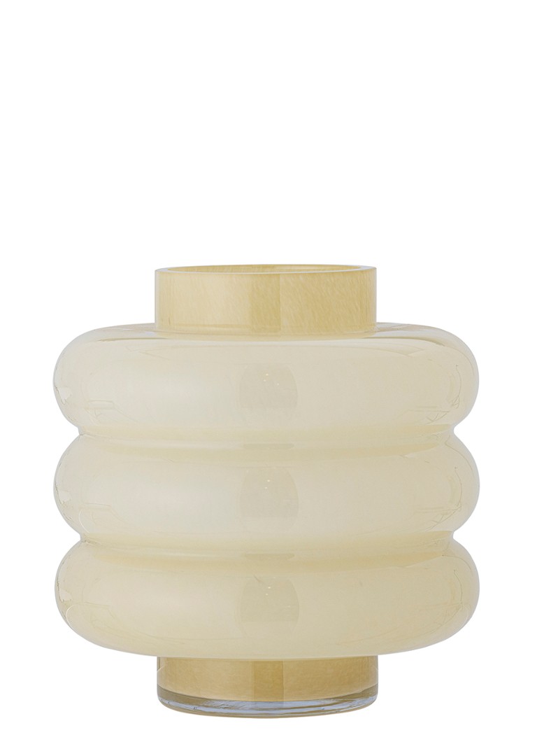 Bloomingville Sahara vaas 21,5 cm Geel - Deal