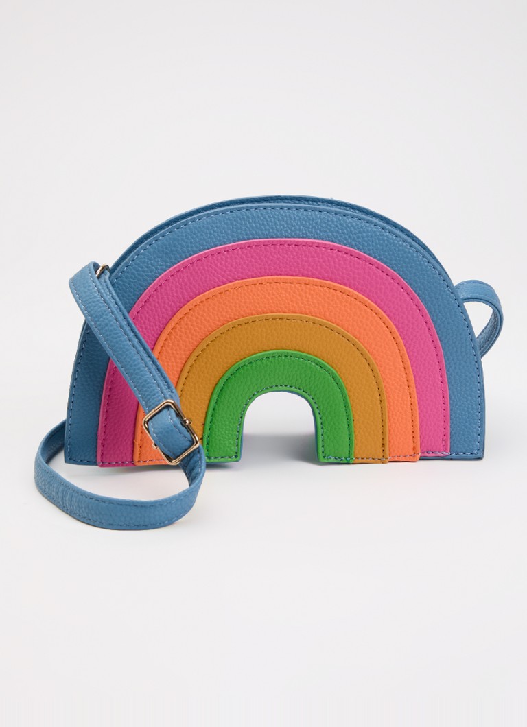 Molo Meisjes Crossbodytas met verstelbare schouderriem in de kleur Staalblauw, maat: 90