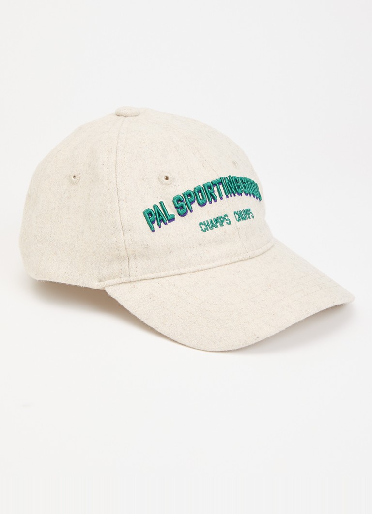 PAL Sporting Goods Heren Pet in wolblend met logoborduring in de kleur Blauw, maat: OS
