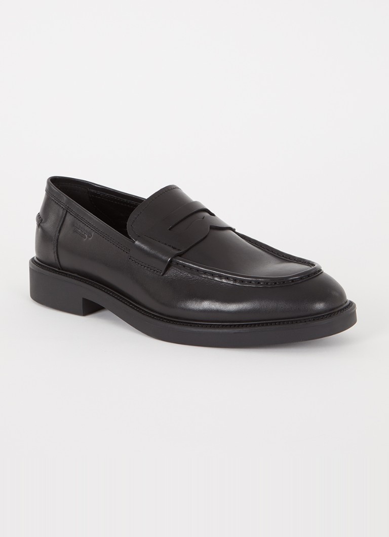 Vagabond Shoemakers Heren Alex M loafer van leer in de kleur Zwart, maat: 44