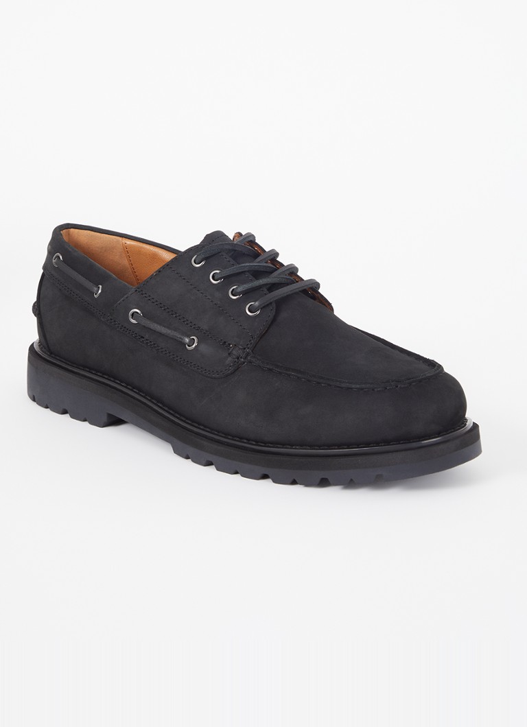 Vagabond Shoemakers Heren Jay bootschoen van nubuck in de kleur Zwart, maat: 41