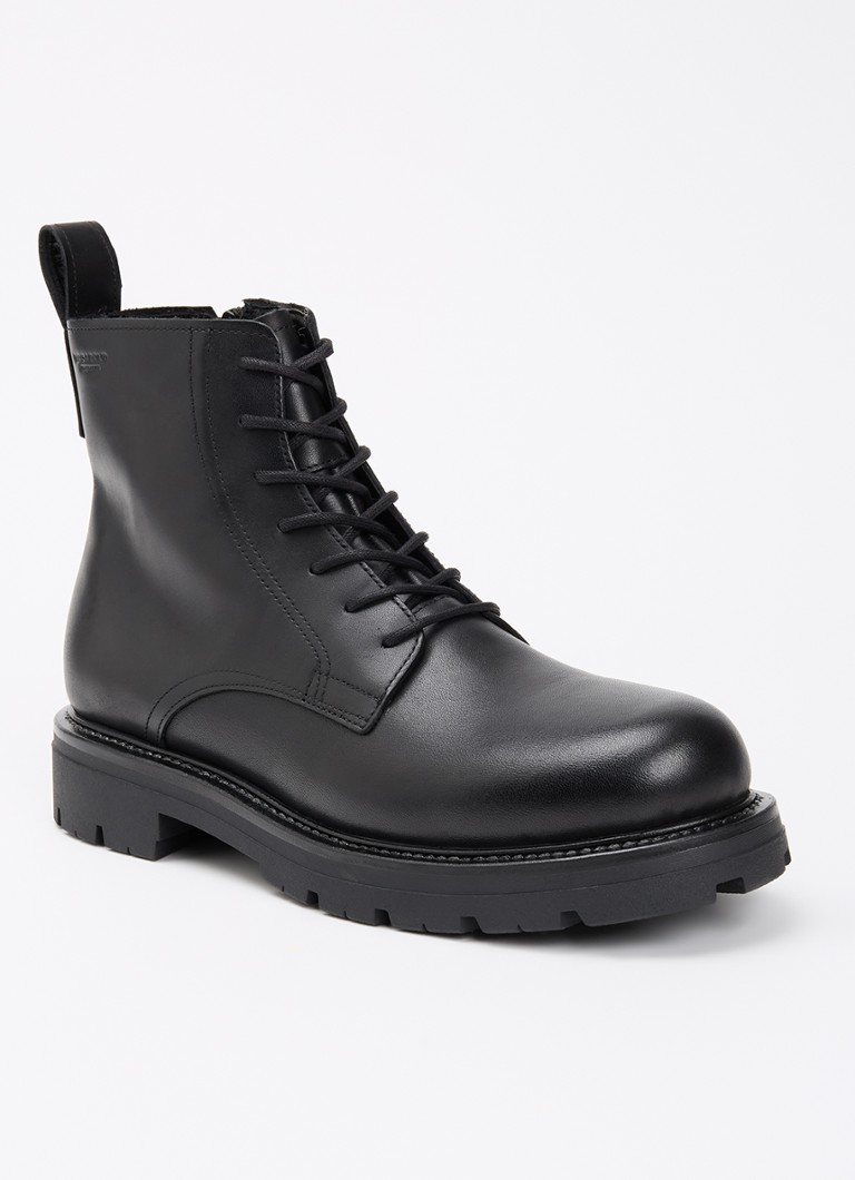Vagabond Shoemakers Heren Cameron veterboot van leer in de kleur Zwart, maat: 45