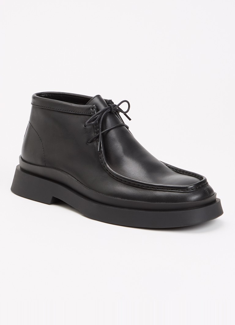 Vagabond Shoemakers Heren Mike veterschoen van leer in de kleur Zwart, maat: 43
