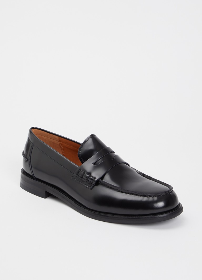 Vagabond Shoemakers Heren Steven loafer van leer in de kleur Zwart, maat: 44
