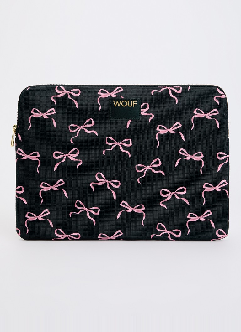Wouf Juliette laptophoes 13 en 14 inch Zwart - Deal