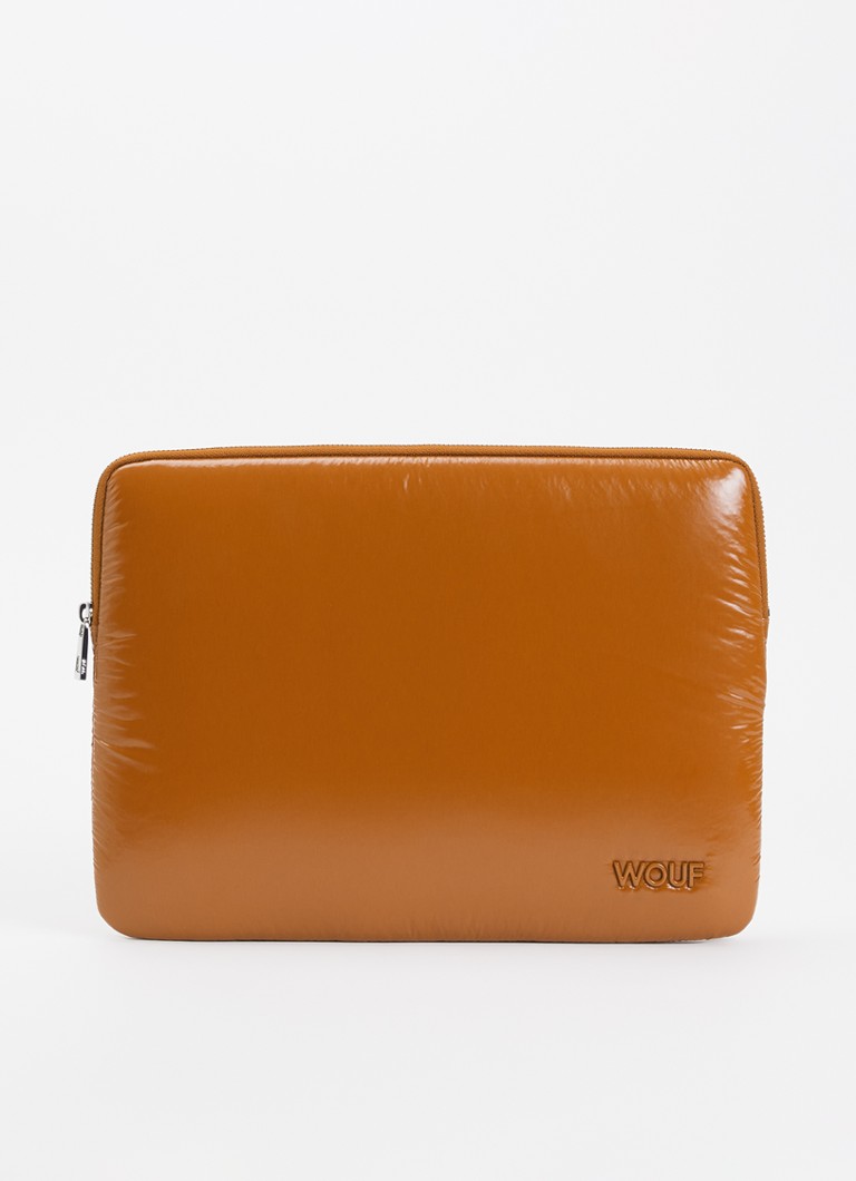 Wouf Sienna laptophoes 13 en 14 inch Camel - Deal