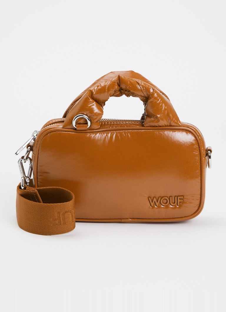 Wouf Dames Sienna Mini handtas met afneembare schouderriem in de kleur Roestbruin, maat: 1maat