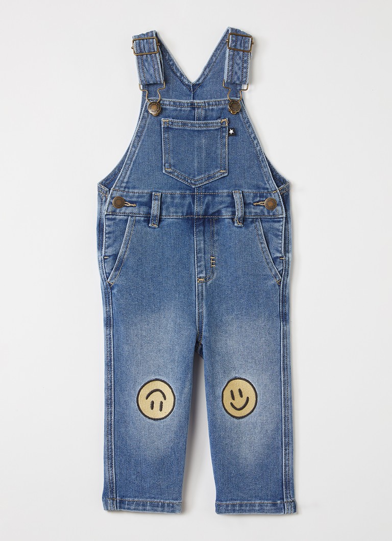 Molo Jongens Stellan straight fit tuinbroek in de kleur Indigo, maat: 3Y=98