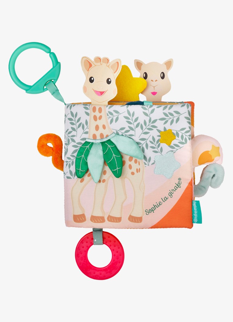 Sophie de Giraf Ontdek babyboekje in de kleur Multicolor, maat: 26x25x4
