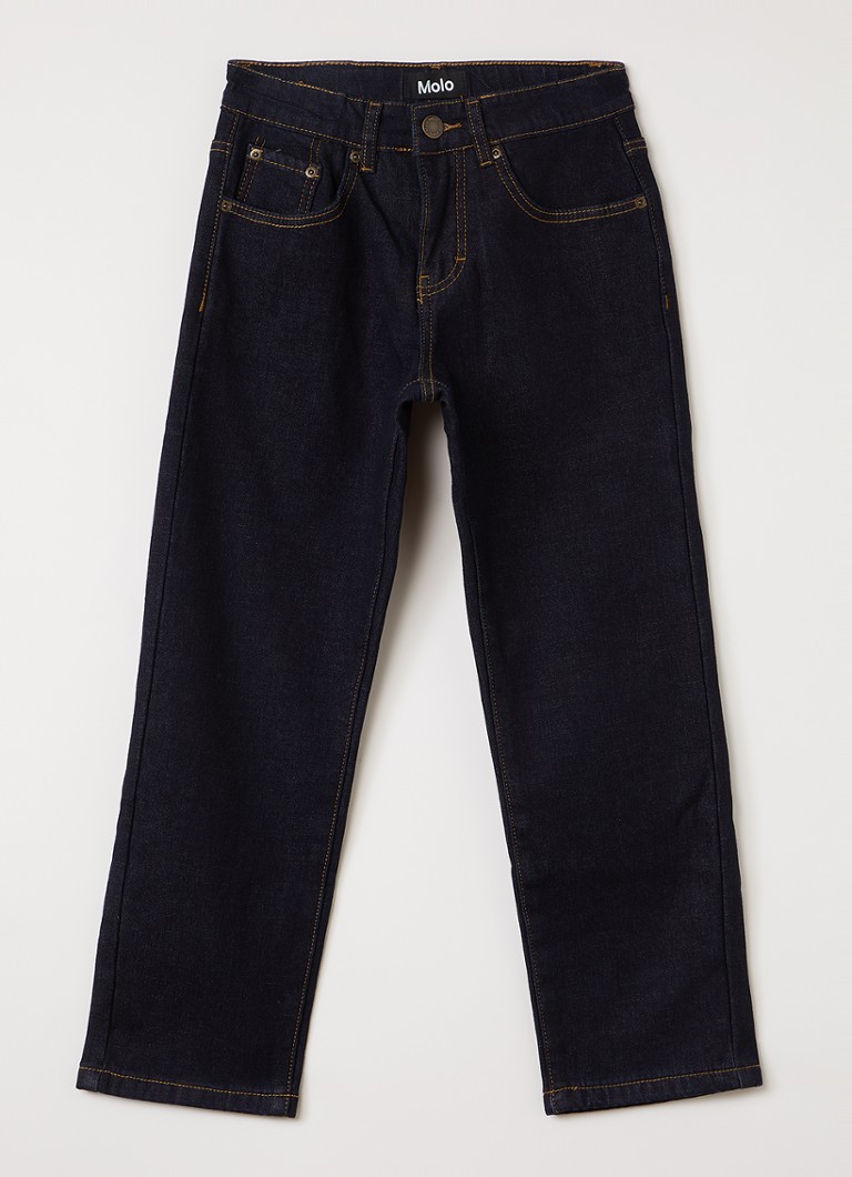 Molo Jongens Andy straight leg jeans in de kleur Indigo, maat: 9-10Y=140