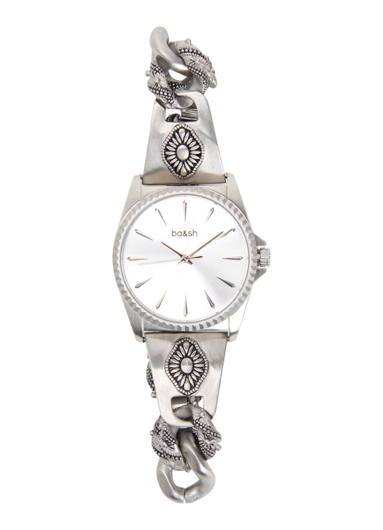 Ba&sh Dames Reset horloge BAW8003 in de kleur Zilver