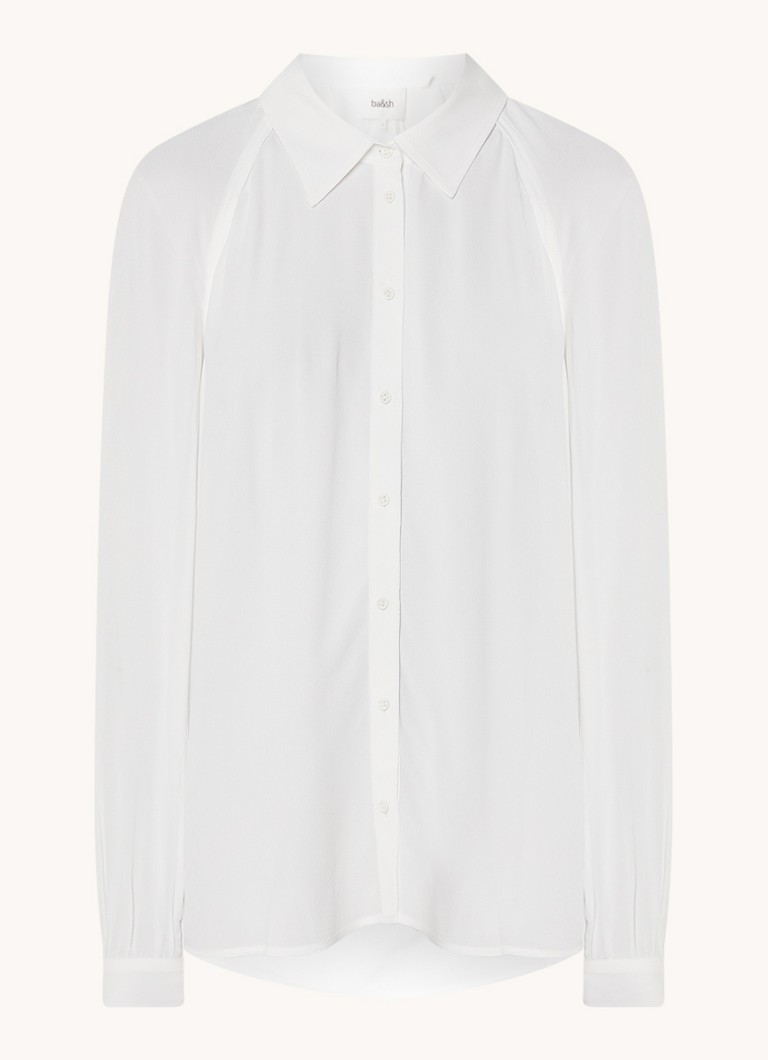Ba&sh Dames Marvin blouse in de kleur Gebroken wit