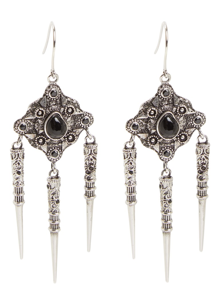 Ba&sh Dames Nora oorhangers van zilver in de kleur Zilver