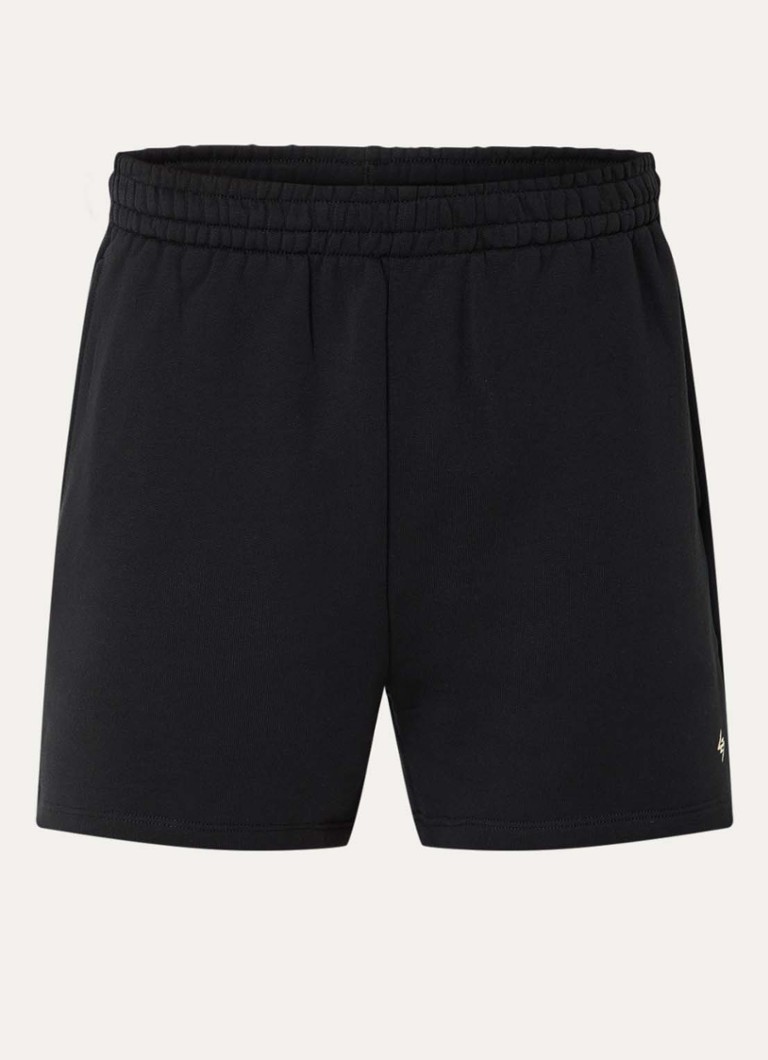 Represent Heren Team 247 straight fit korte joggingbroek met logo in de kleur Zwart, maat: XL