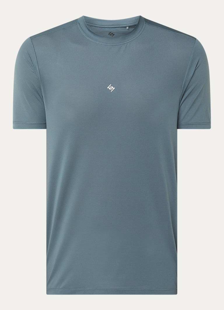 Represent Heren 247 DNA T-shirt met logo in de kleur Donkerblauw, maat: S