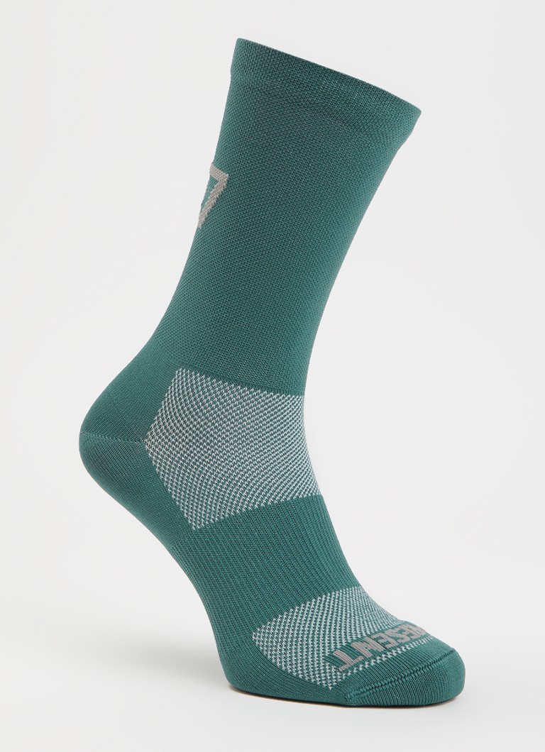 Represent Heren 247 Numbers sportsokken met print in de kleur Zeegroen, maat: OS