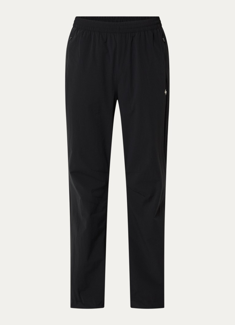 Represent Heren Team 24/7 tapered fit trackpants met ritszakken in de kleur Zwart, maat: M