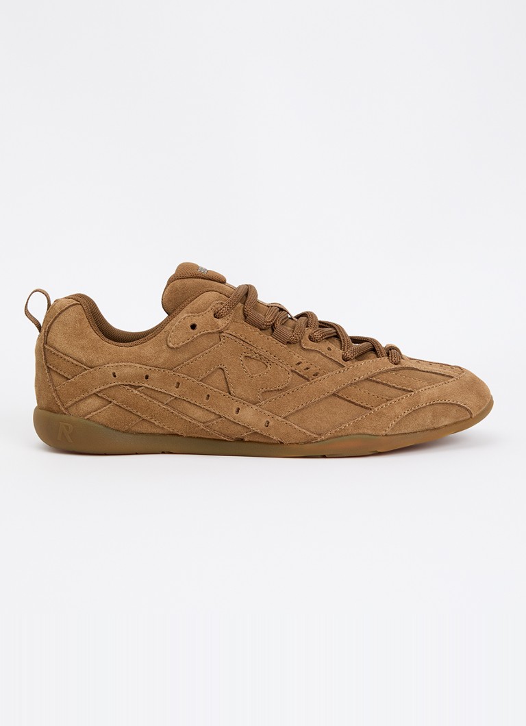 Represent Heren Rally sneaker van suède in de kleur Bruin, maat: 42