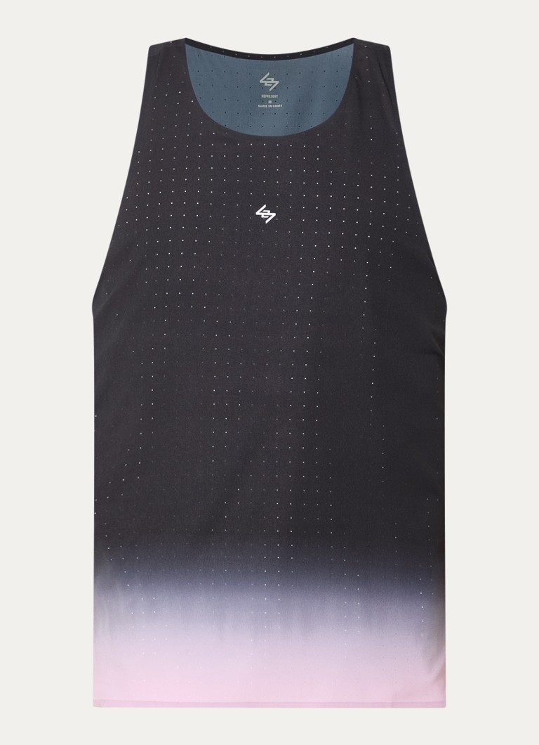 Represent Heren 247 tanktop met logo in de kleur Zwart, maat: S