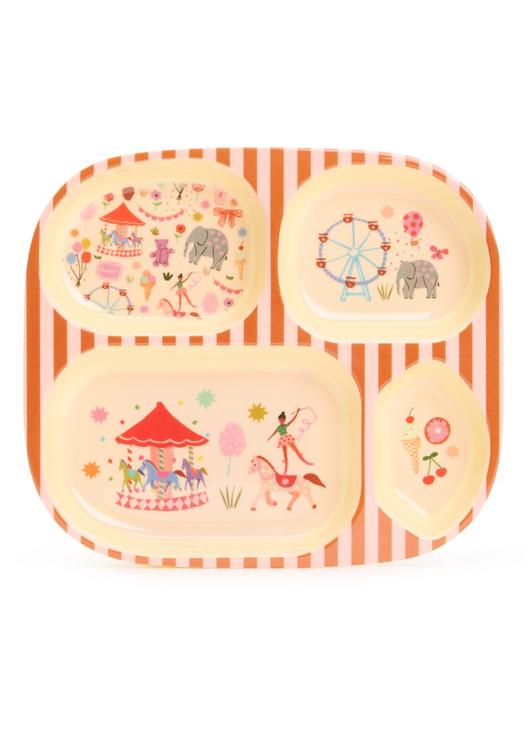 Rice Kinderbord 24 cm Rood - Deal