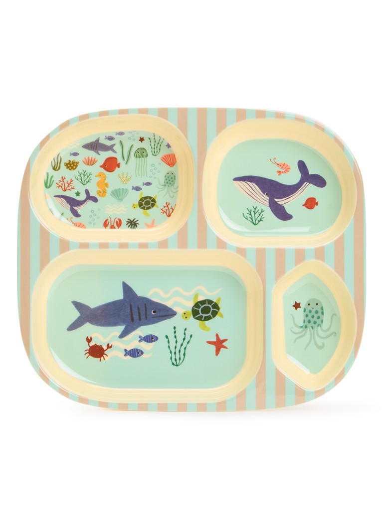 Rice Kinderbord 24 cm Mint - Deal