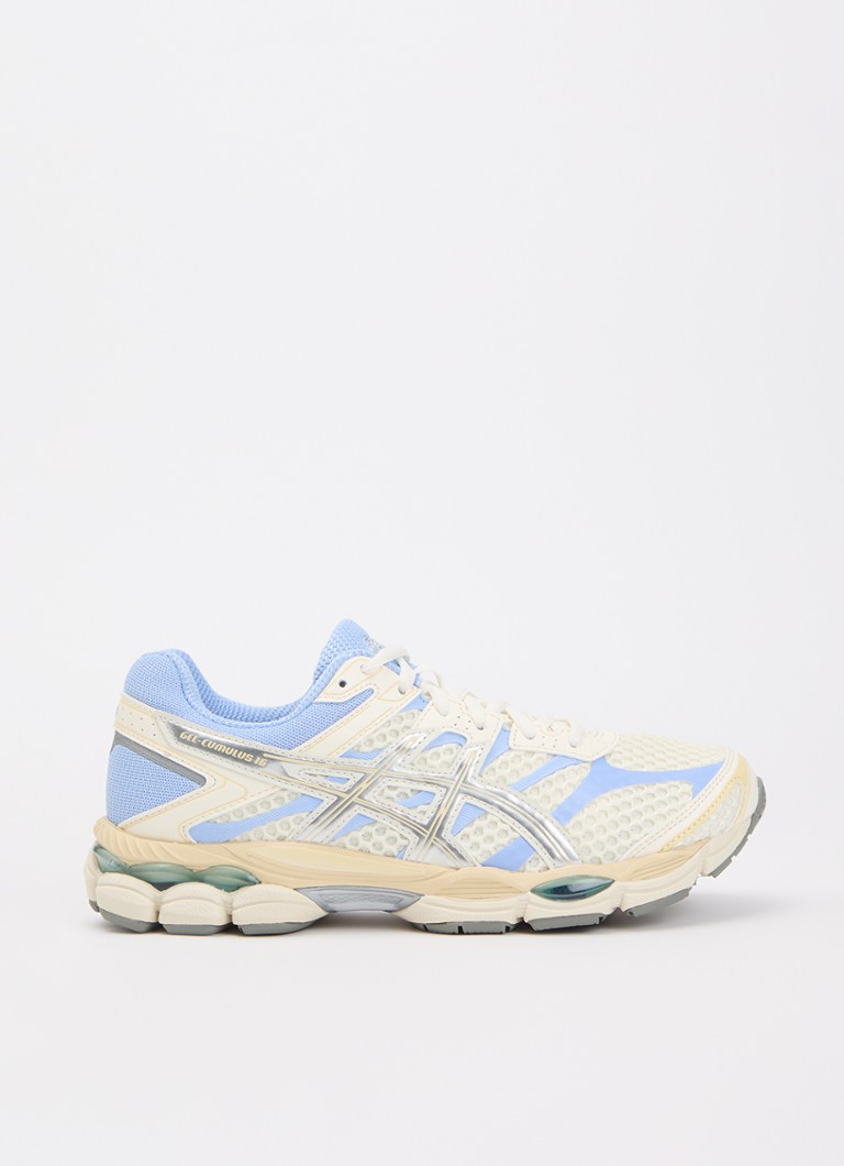ASICS Dames Gel-Cumulus sneaker met mesh details in de kleur Ivoor, maat: 38