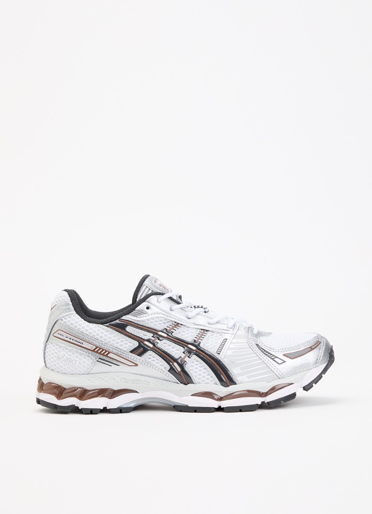 ASICS Dames Gel-Kayano 12.1 sneaker met mesh details in de kleur Grijs, maat: 40
