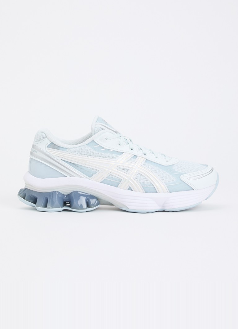 ASICS Dames Gel-Kinetic Fluent sneaker van mesh met logo in de kleur Lichtblauw, maat: 36