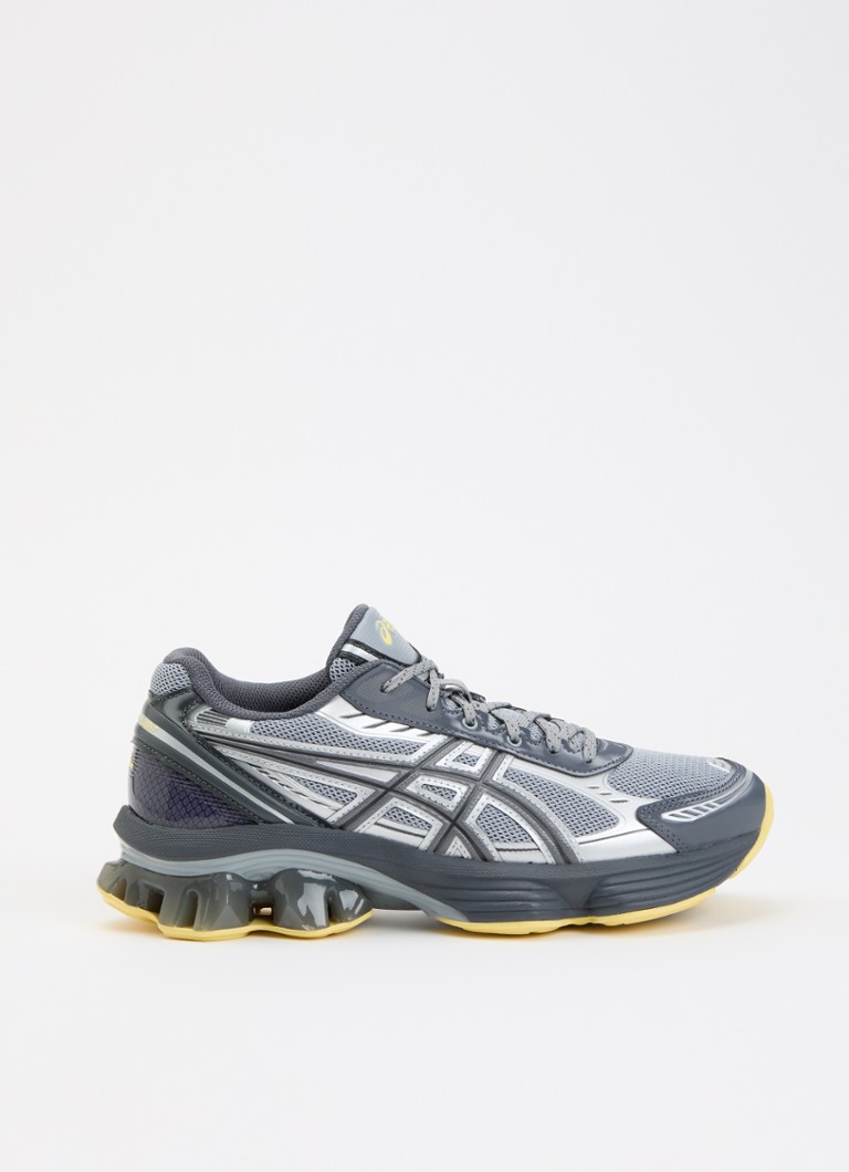 ASICS Dames Gel-Kinetic Fluent sneaker met mesh details in de kleur Antraciet, maat: 38