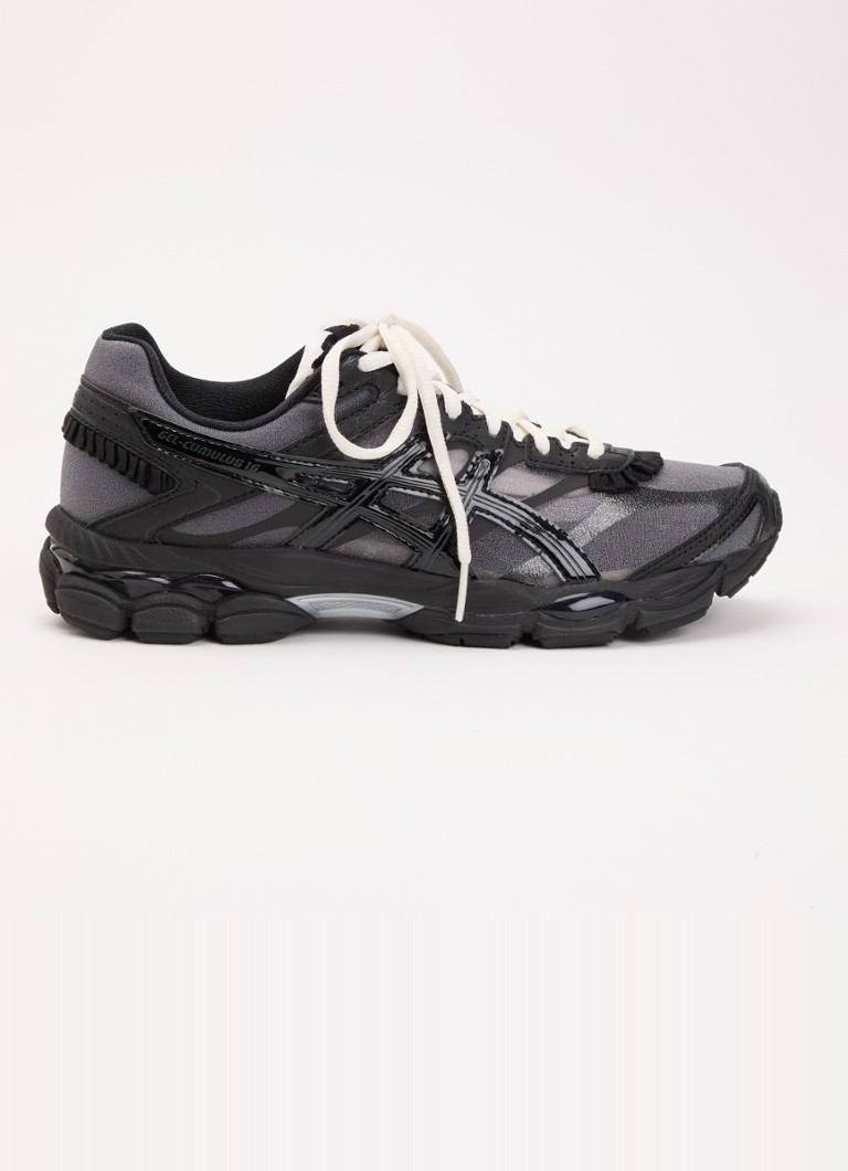 ASICS Dames Gel-Cumulus 16 sneaker met mesh details in de kleur Zwart, maat: 39