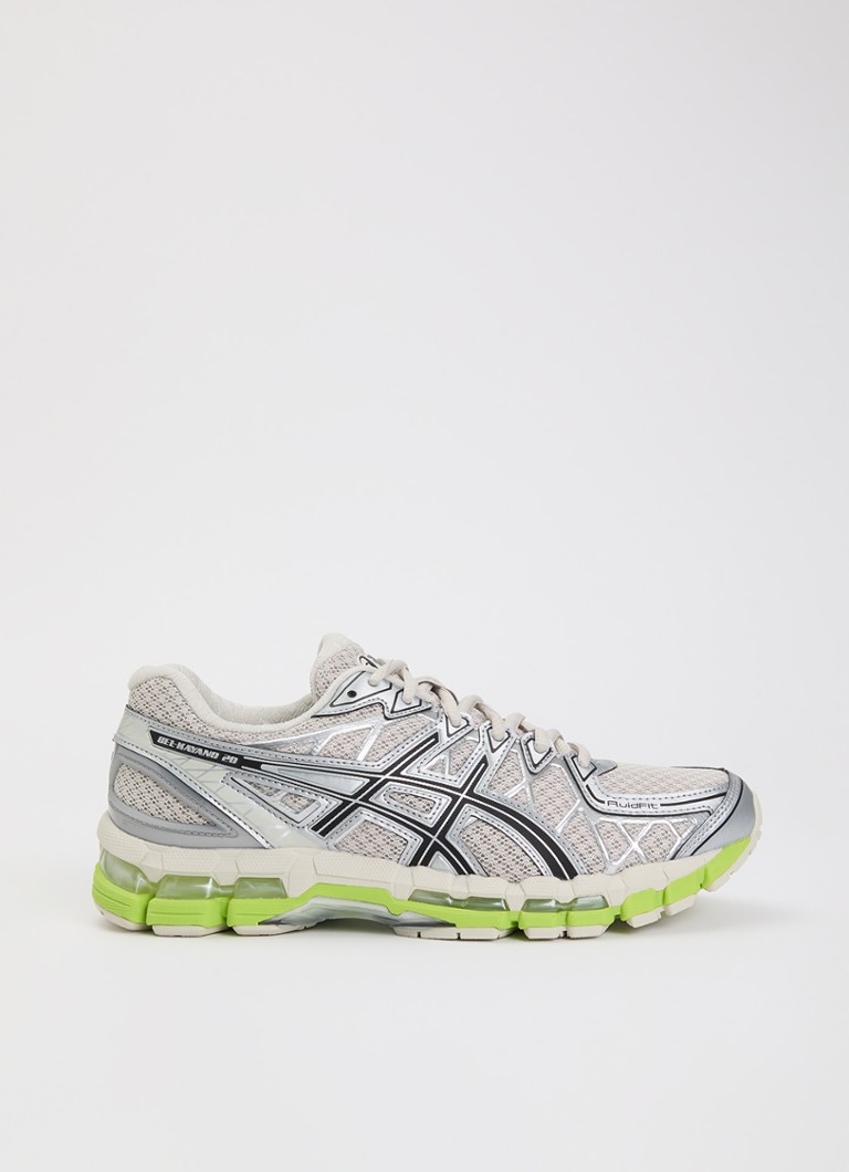 ASICS Dames Gel-Kayano 20 sneaker met mesh details in de kleur Grijs, maat: 40
