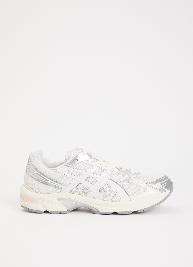 ASICS Dames Gel-1130 sneaker met mesh details in de kleur Ivoor, maat: 41,5