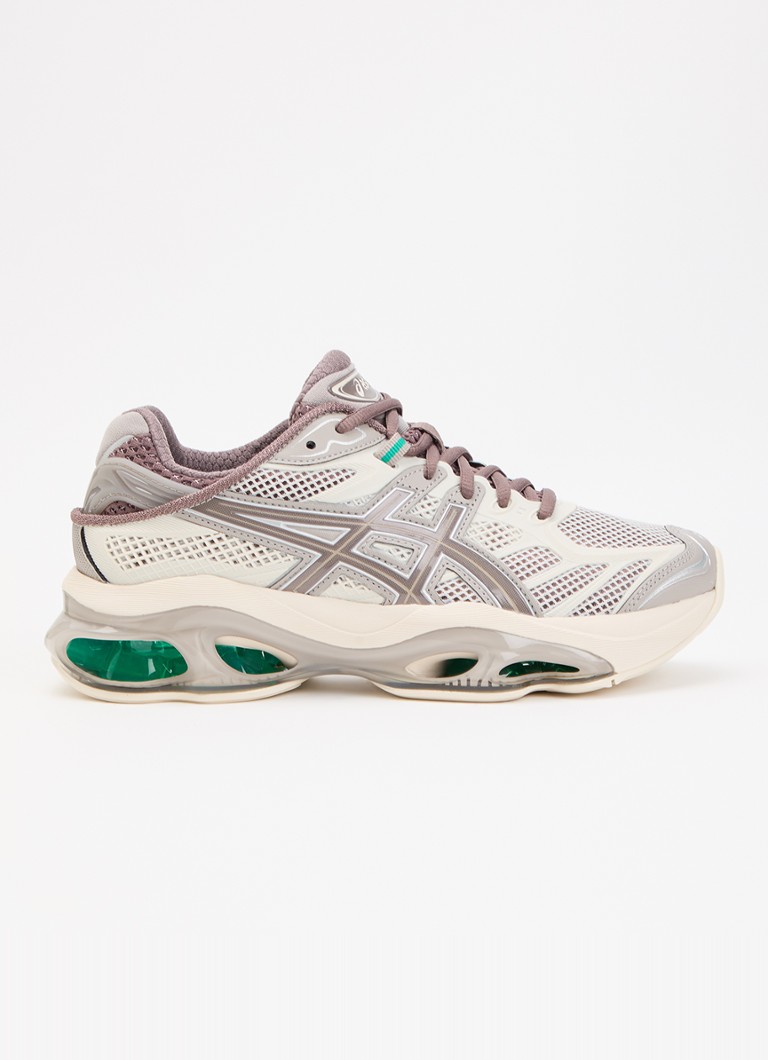 ASICS Dames Gel-Kinetic 2.0 sneaker met mesh details in de kleur Naturel, maat: 36