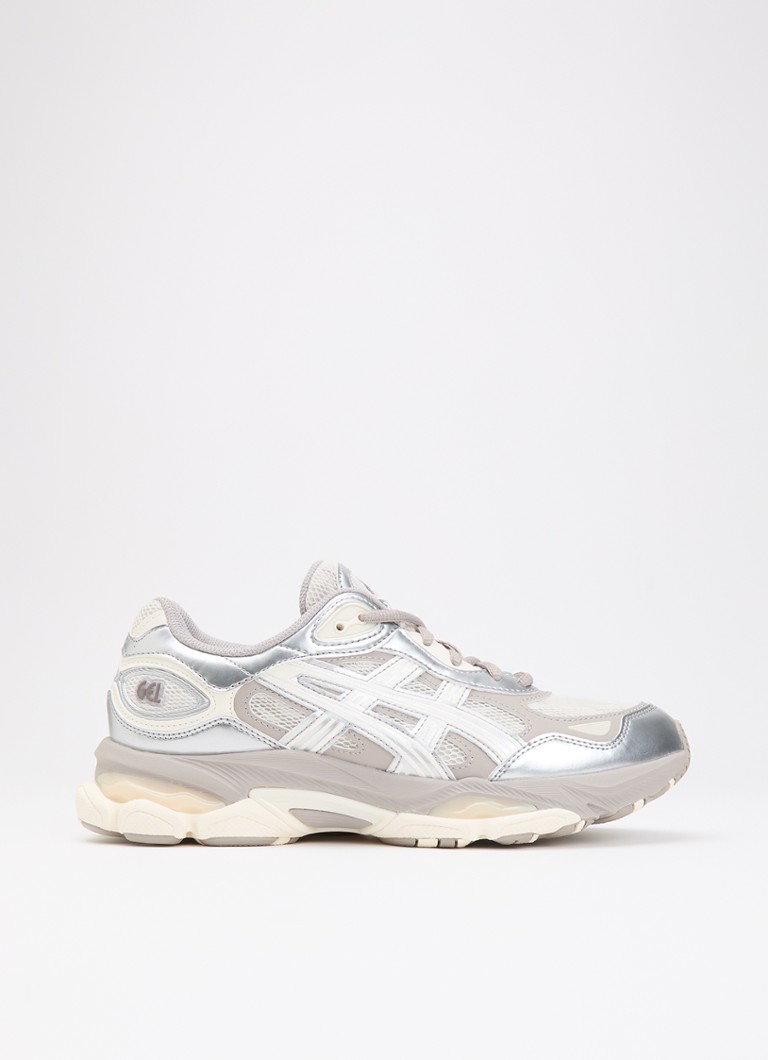 ASICS Dames Gel-NYC 2.0 sneaker met metallic finish in de kleur Taupe, maat: 39