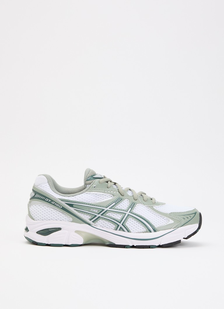 ASICS Dames GT-2160 sneaker met mesh details in de kleur Lindegroen, maat: 38