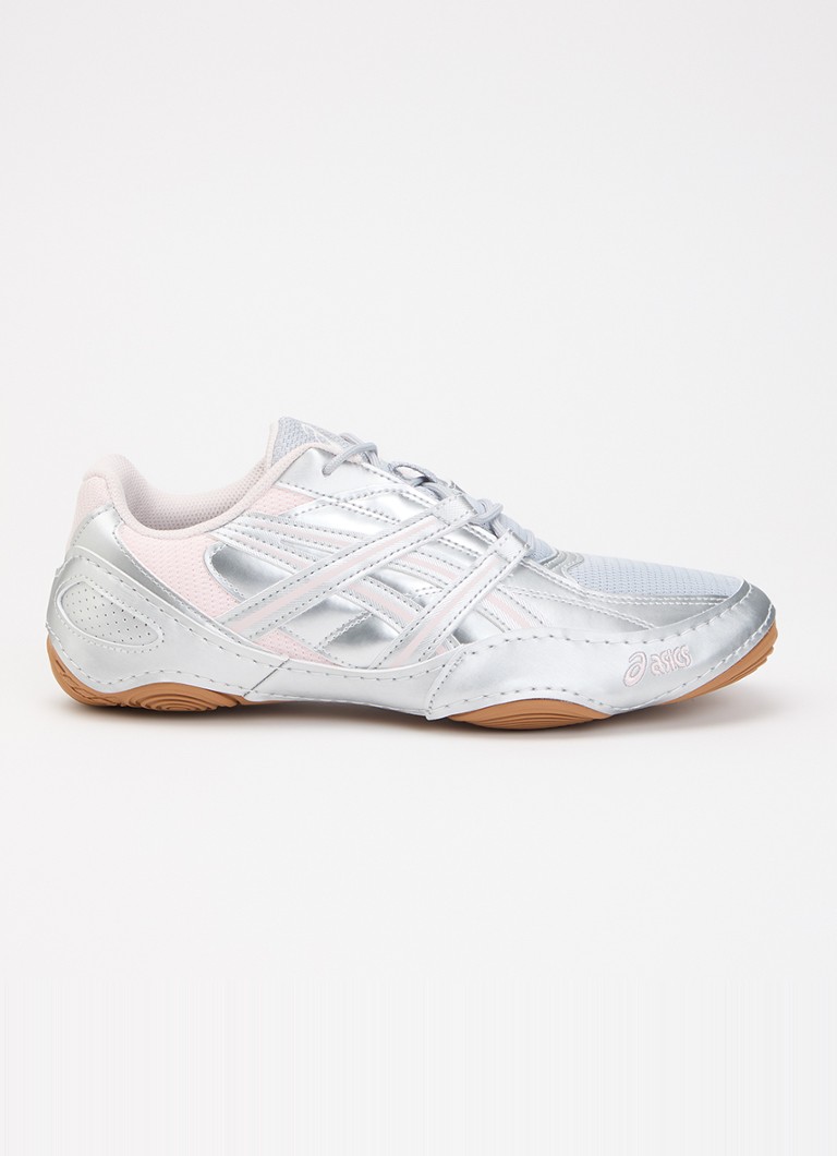 ASICS Dames Hypersync sneaker met mesh details in de kleur Zilver, maat: 38