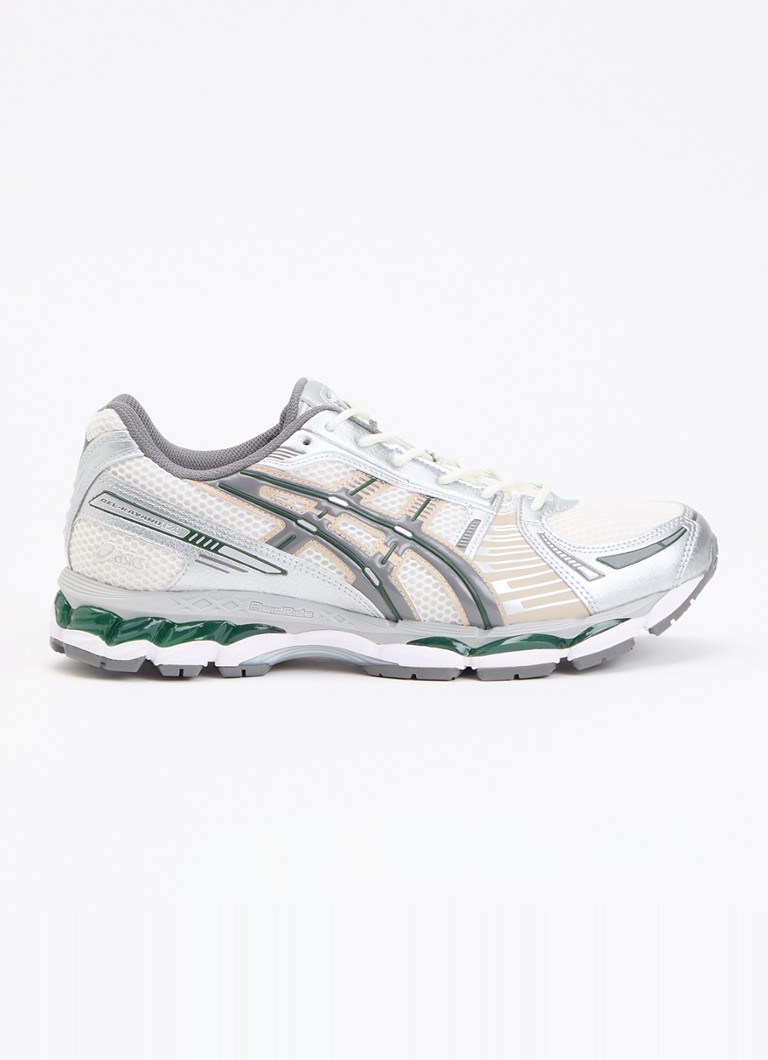 ASICS Heren Gel-Kayano 12.1 sneaker met mesh details in de kleur Grijs, maat: 42,5