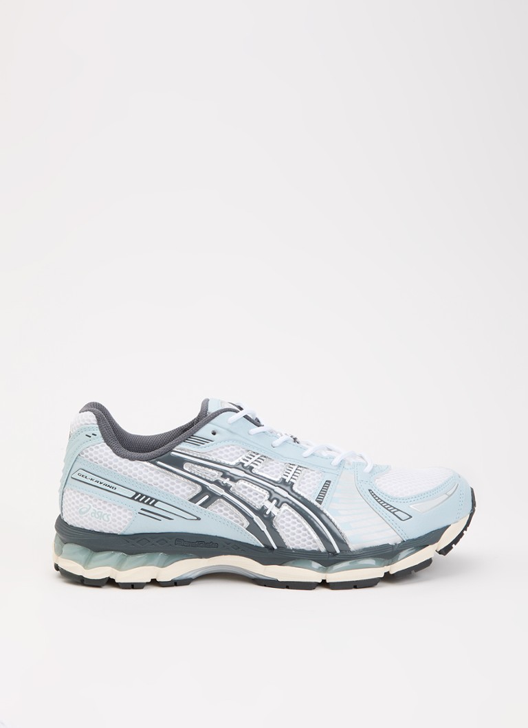 ASICS Heren Gel-Kayano 12.1 sneaker met mesh details in de kleur Lichtblauw, maat: 41,5