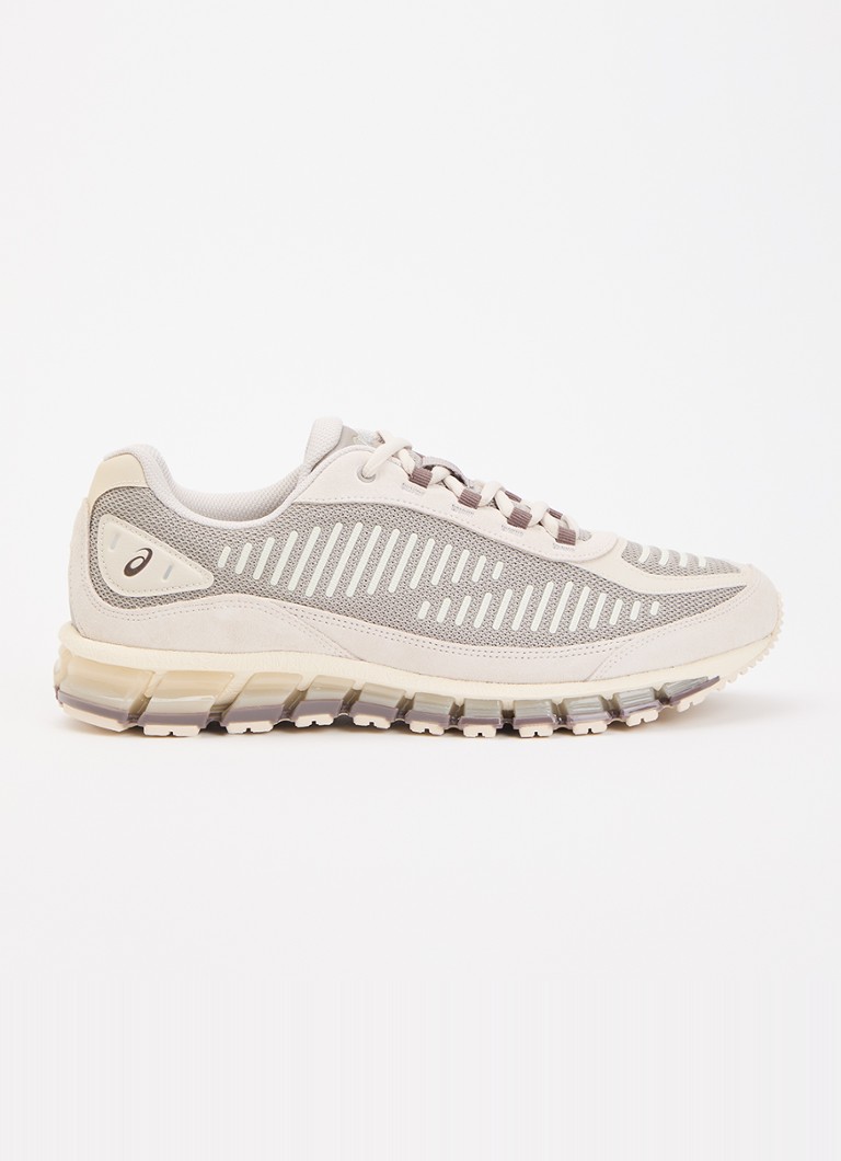 ASICS Heren Gel-Quantum 360 sneaker met suède details in de kleur Beige, maat: 42