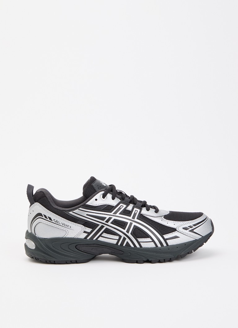 ASICS Heren Gel-Ventx sneaker met mesh details in de kleur Zwart, maat: 45